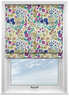 Field Flowers, Elderberry - Roman Blind